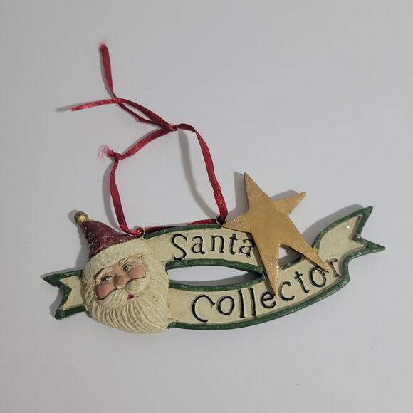Kurt Adler Santa Collector Vintage Christmas Ornament - Picture 1 of 4